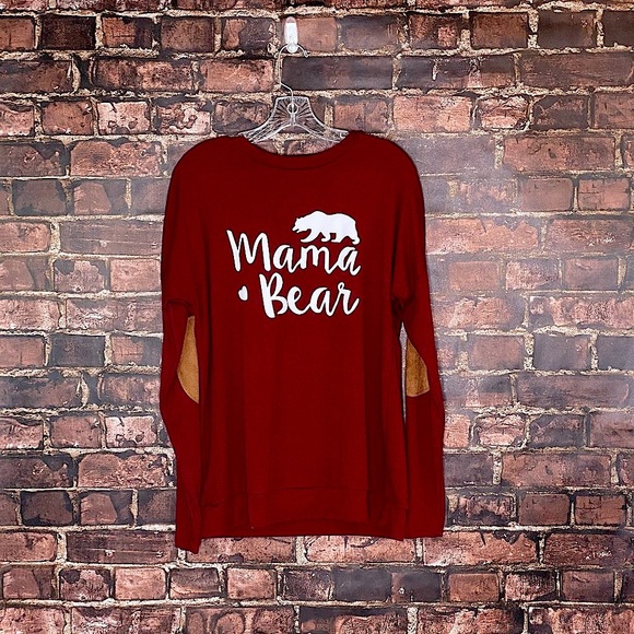 no name brand Tops - MaMa Bear Long Sleeve Graphic Tee